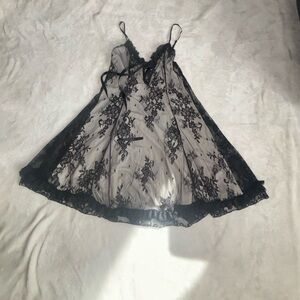 Dollskill widow black lace dress